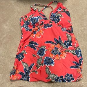 Floral maternity bathing suit